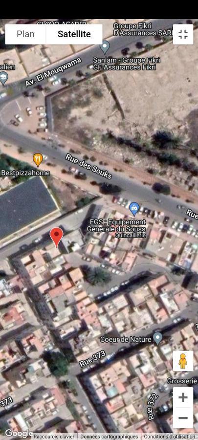 Appartement Meuble Pres Du Grand Souk Elhad Agadir Exterior photo